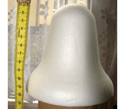 760 Zvonek polystyrén 12 cm