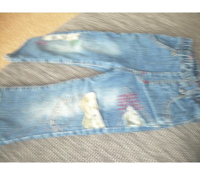  Chlapecké zateplené jeansy