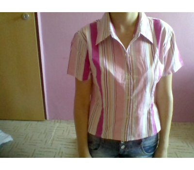 Dámská růžová košile 